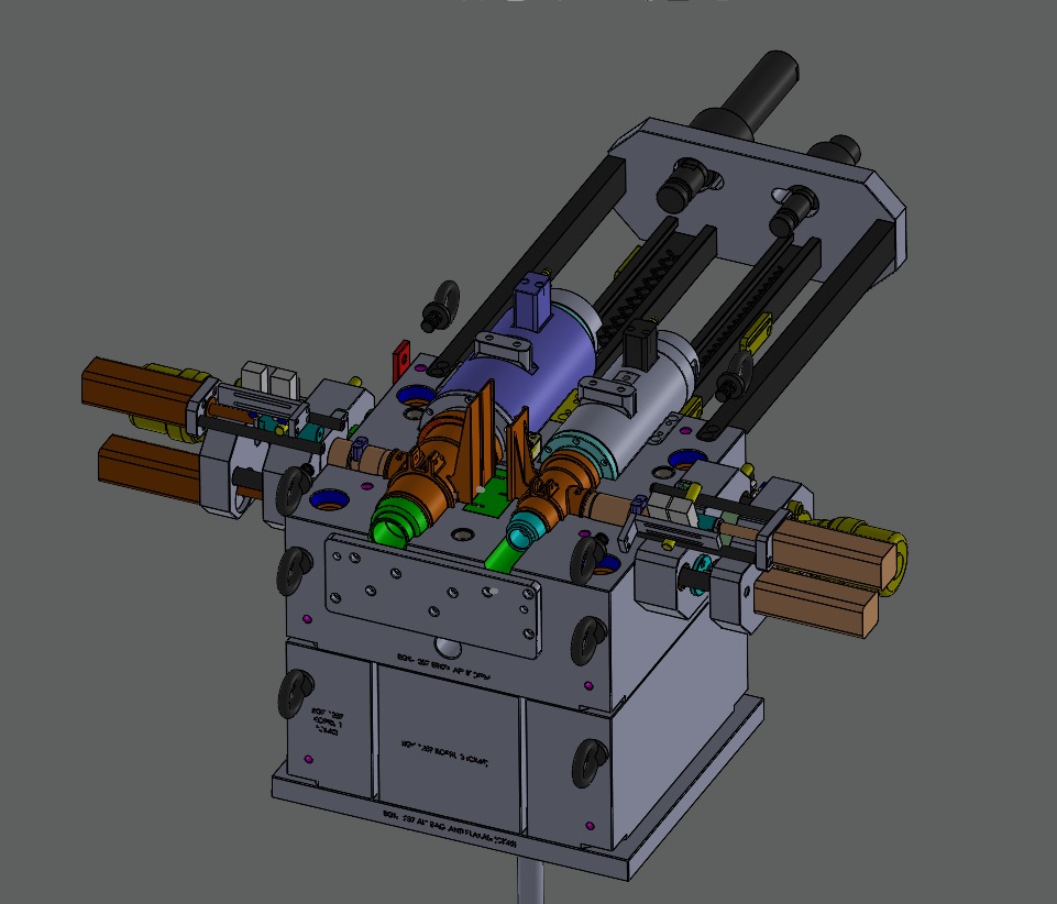 Moule de pièce de connexion machine agricole